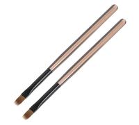 TOVINANNA Lot De 2 Stylos À Ongles Brosses À Ongles Accessoires De Salon De Manucure Outils De Peinture Dégradée Outils De Nail Art Pour La Maison Outils De Nail Art Pour Ongles