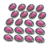 TOVINANNA Lot De 20 Breloques Pour Ongles En Alliage Rose Style Vintage Style Nail Rétro Pour Femme