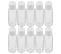 TOVINANNA Lot de 20 Flacons Pompe Vides 35 Ml avec Bouchon Plat Distributeurs Transparents Rechargeables pour Lotion Sérum et Crème Flacons de Voyage Étanches pour Soins du Visage et