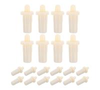 TOVINANNA Lot de 24 Goupilles à Ressort Beige pour Volets Persiennes, Accessoires de Réparation Ajustables pour Tiges D'inclinaison, Pièces de Rechange Solide pour Stores Verticaux