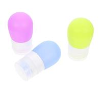 TOVINANNA Lot De 3 Flacons De Voyage Étanches 38 Ml Petit Format Pour Lotion Shampoing Et Gel