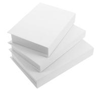 TOVINANNA Lot de 3 Livres Décoratifs Blancs sans Texte Faux Livres en Polyresine Réalistes Décor pour Table Basse et Étagère Décoration Moderne pour Salon Accessoires Légers et