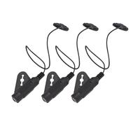 TOVINANNA Lot de 3 Micros Piézo Auto-Adhésifs pour Guitare Acoustique Ukulélé Électrique et Kalimba Capteur de Rosace Micro Électro-Acoustique Silencieux Accessoires de Réparation