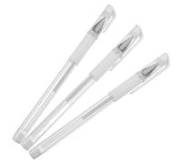 TOVINANNA Lot de 3 Stylos de Contour pour Microblading Blancs, Stylo Marqueur pour Tatouage, Précision de Tracé, Usage Professionnel Maquillage Permanent en Voyage
