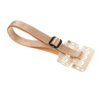 TOVINANNA Lot de 4 Bandes de Lifting Visage Élastiques en Nylon Beige Pince, Invisibles, Préviennent et Réduisent Rides Autour des Yeux, Rendez-