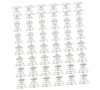TOVINANNA Lot De 48 Pinces À Cheveux En Perles Pour Femmes Épingles À Cheveux En Spirale Pour Tresses De Fête De Mariage Pinces À Cheveux À Vis