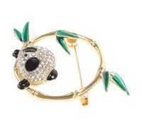 TOVINANNA Lot De 5 Broches Panda Décoratives En De Zinc Motif Dessin Animé Pour Vêtements Pour Fêtes