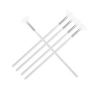 TOVINANNA Lot De 5 Pinceaux Applicateurs De Masque Visage Taille Moyenne Fibres Synthétiques Doux Pour Femmes Soin Peau Maison Voyage