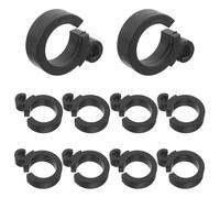 TOVINANNA Lot de 50 Clips de Conduite de Frein pour Déambulateur, Accessoires pour Fauteuil Roulant, Support Plastique pour Câble de Frein, Compatible Aides la Mobilité, Maintien