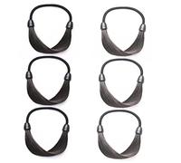 TOVINANNA Lot De 6 Élastiques À Cheveux Pour Perruques Porte-queue De Cheval Pour Filles Et Femmes Accessoire Pour Cheveux Pour Fête De Mariage