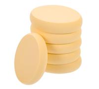 TOVINANNA Lot de 6 Houppettes de Maquillage Ovales Épaisses, Usage Sec et Humide, Éponge à Poudre Souple pour Fond de Teint et Correcteur, Accessoire Cosmétique pour Application Visage