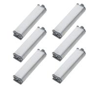 TOVINANNA Lot de 6 Loquets à Pression pour Armoire en Acier Mécanisme à Bouton-Poussoir Mini-Charnières Invisibles pour Ouverture et Fermeture Amortie Quincaillerie Pratique Cuisine et