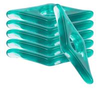 TOVINANNA Lot de 6 Porte-pages en Résine Vert Jade, Support de Lecture Portable Multifonction, Écarteur de Pages Léger et Pratique, Accessoire Lecture pour Livres Épais et Fins à Domicile