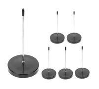 TOVINANNA Lot de 6 Porte-Tickets de Restaurant en Métal Robuste Support à Picots pour Factures et Reçus Organiseur Compact Cuisine Bureau et Gestion de Commandes Porte-Addition Pratique