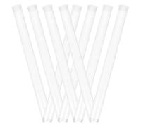 TOVINANNA Lot de 8 Tubes à Parfum Transparents en Acrylique 20g, Rangement Sécurisé pour Bâtons de Parfum Longs, Porte-Tubes Légers et Portables, Récipient pour Maison et Décoration