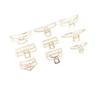 TOVINANNA Lot de 9 Pinces à Cheveux en Métal Robustes en Forme de Requin - Barrettes à Cheveux Tendance pour Une Tenue