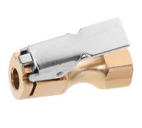 TOVINANNA Mandrin de Gonflage de Pneus à Verrouillage Rapide, Type Normalement Fermé, Clip Robuste et Épais pour Compresseur D'air Voiture, Usage Professionnel
