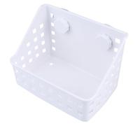 TOVINANNA Mangeoire pour Lapins et Petits Animaux en Plastique Blanc Ventouse, Prolongateur de Durée D'utilisation et Protection Les Morsures, pour L'alimentation des Animaux Domestiques