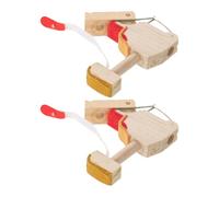 TOVINANNA Marteaux en bois pour piano vertical lot de 2, pièces de réparation pour clavier avec composants pour accordeur et maintenance