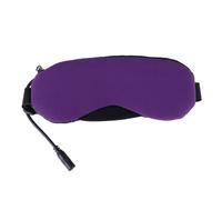 TOVINANNA Masque De Sommeil Usb à Vapeur Yeux Pack Chaud Et Froid Violet Sans Parfum Masque Électronique Rechargeable Bandeau Rafraîchissant Pour Maison Bureau Voyage Pour Dormir