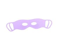 TOVINANNA Masque Oculaire Silicone Violet Renouvelant Avec Massage Apaisant Coussinet Intégré Pour Éviter Le Glissement Conception Suspendue Pour Maintien Sécurisé Et Confort