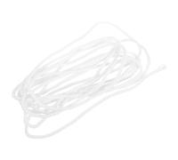 TOVINANNA Mèche de Lampe à Huile en Coton Blanc, Tressée Ronde de 5 Mm, Coupe Facile pour Lampe à Pétrole, Texture Uniforme et Sécurité pour DIY et Fabrication Artisanale
