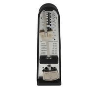 TOVINANNA Métronome Mécanique Portable Noir pour Piano Guitare Violon Batterie, Mini Métronome à Cadence Précise, Accessoire Musical pour Entraînement Rythmique