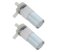 TOVINANNA Mini Pompe à Air Silencieuse 2pcs pour Aquarium 3,7v 12v en Métal et Plastique, Design Compact pour Transfert Liquide et Circulation D'oxygène