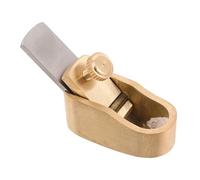 TOVINANNA Mini Rabot Laiton Outil de Rabot à Main pour Luthier Fabrication de Violon et Travail Du Bois en Atelier Ajustements de Touche de Violon Compact Ergonomique