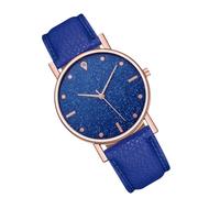 TOVINANNA Montres pour Femmes Thème Ciel Bracelet Ajustable en Verre et Similicuir pour Activités Professionnelles