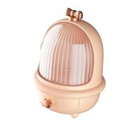 TOVINANNA Organisateur De Cosmétiques Visible Boîte De Rangement Cosmétique Design Space Capsule Avec Tiroir Moyen Anti-poussière Pratique Pour Maquillage Et Accessoires