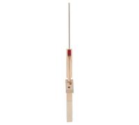 TOVINANNA Outil de Réglage pour Piano Isolateur Sonore Beige en Bois et Polyester, Opération Main, Adapté aux Pianos à Queue et Droits en Studio de Musique