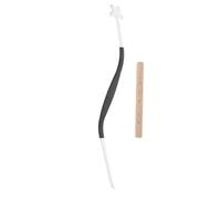 TOVINANNA Outil d'Installation pour Âme de Violon et Violoncelle Kit Complet Crochet Incurvé et Âme Outil de Réglage Précis en Métal Argenté Accessoire Professionnel pour Luthiers et