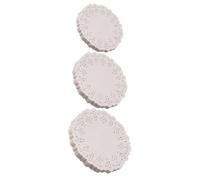 TOVINANNA Papier Alimentaire Dentelle Blanc 450 Pièces pour Snack Shop et Emballage Sandwichs, sans Odeur et Résistant la Graisse, pour Friture et Présentation Soignée