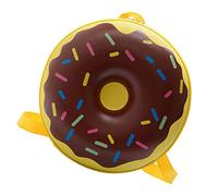 TOVINANNA Paquet à Dos Garçon et Filles Garçon Fille en Abs Forme Beignet Portable, Couleur Jaune, pour École Maternelle et Activités Quotidiennes, Léger et Confortable