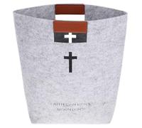 TOVINANNA Paquet Cabas en Feutre pour Femmes Poignées Confortables et Grosse Capacité, pour L'étude Biblique Transport D'objets Variés