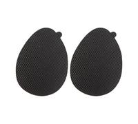 TOVINANNA Patch Antidérapant pour Semelle de Chaussures en Cuir de Vache, Autocollant Confortable pour Marche, 20 Pièces Noires, pour Talons Hauts et Sandales