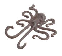 TOVINANNA Patère Murale Fer Forgé Robuste pour Vestiaire Entrée Mural Décoratif pour Manteaux Sacs et Accessoires Style Rétro Européen