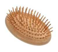 TOVINANNA peigne d'airbag hair charms hair toppers circulation sanguine care brush peigne portatif peignes démêlants peignes pour cheveux bouclés en bois Bambou Brown