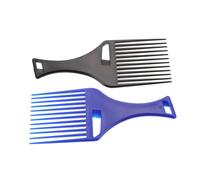 TOVINANNA Peigne De Massage À Dents Larges Pour Hommes - Brosse Démêlante Peignes Coiffants Avec Picots Doux Peigne Pour Cheveux Bouclés