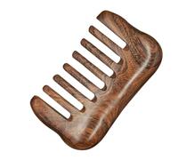 TOVINANNA Peigne De Massage Et Grattage En Bois De Santal Doré Outil Léger Pour Cuir Chevelu Détente Usage Personnel Et Professionnel Salon De Beauté