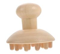 TOVINANNA Peigne de Tête en Bois Massif Grand Format Masseur Capillaire pour Massage des Points D’Acupuncture Stimulation du Cuir Chevelu et Prévention Chute de Cheveux Outil Naturel