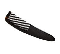 TOVINANNA Peigne En Corne Naturelle Grand Format 15-18 Cm Antistatique Massage Cuir Chevelu Femmes Cheveux Bouclés Et Fins Outil Coiffure Beauté Voyage