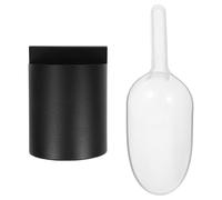 TOVINANNA Pelle à Glace en Plastique Pelle à Grains Cuisine avec Organiseur Mural, Ensemble 2 Pièces, Multifonction pour Restauration, Pâtisserie et Bar, Ergonomique et Réutilisable