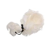 TOVINANNA Perruque de Juge Cosplay Ondulée Synthétique Légère pour Homme et Femme Perruque de Déguisement Halloween Costume Noble Gentleman Accessoire de Fête et Confortable