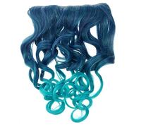 TOVINANNA Perruque Synthétique Dégradée Longue Et Bouclée Pour Et Masques Extensions Colorées Accessoire De Fête Élégant