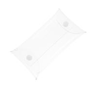 TOVINANNA Petit Paquet Multifonction Transparent 9x16 Cm, Pochette de Rangement Compacte pour Clés, Écouteurs et Petits Objets, Paquet Pratique Portable pour Usage Quotidien et Extérieur