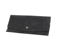 TOVINANNA Petite Pochette d'argent Noir Portefeuille Vintage Portefeuille pour Adolescentes Sacs à Main d'embrayage pour Les Femmes d'argent Alliage de Zinc Black