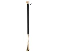 TOVINANNA -Pied à Long Manche en Bois de Hêtre Outil de Chaussures Ergonomique -Chaussures Solide pour Voyage et Maison Aide-Chaussures Pratique pour Personnes Âgées