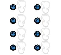 TOVINANNA Pince pour Tube 5-7 Mm en Plastique, Clip de Contrôle du Débit D'eau, Lot de 100 Pièces, Régulateur de Pression Adapté pour Siphon et Flacon de Perfusion, Usage Laboratoire